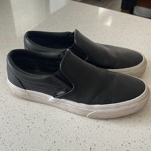 Leather Vans